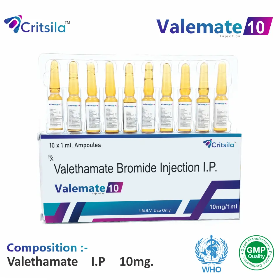 Valethamate 10mg Injection PCD Pharma Franchise
